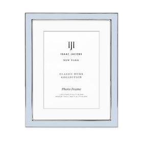 Isaac Jacobs easel-tabletop display frame showing memories on a desk or mantle.
