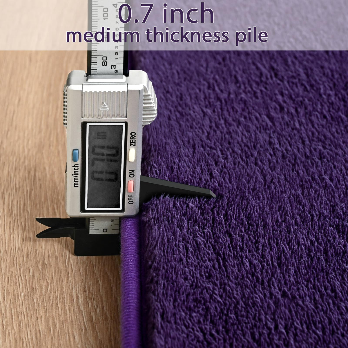 ISEAU 4x6 rug layout fits small bedrooms, hallways, and offices.