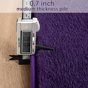 ISEAU 4x6 rug layout fits small bedrooms, hallways, and offices.