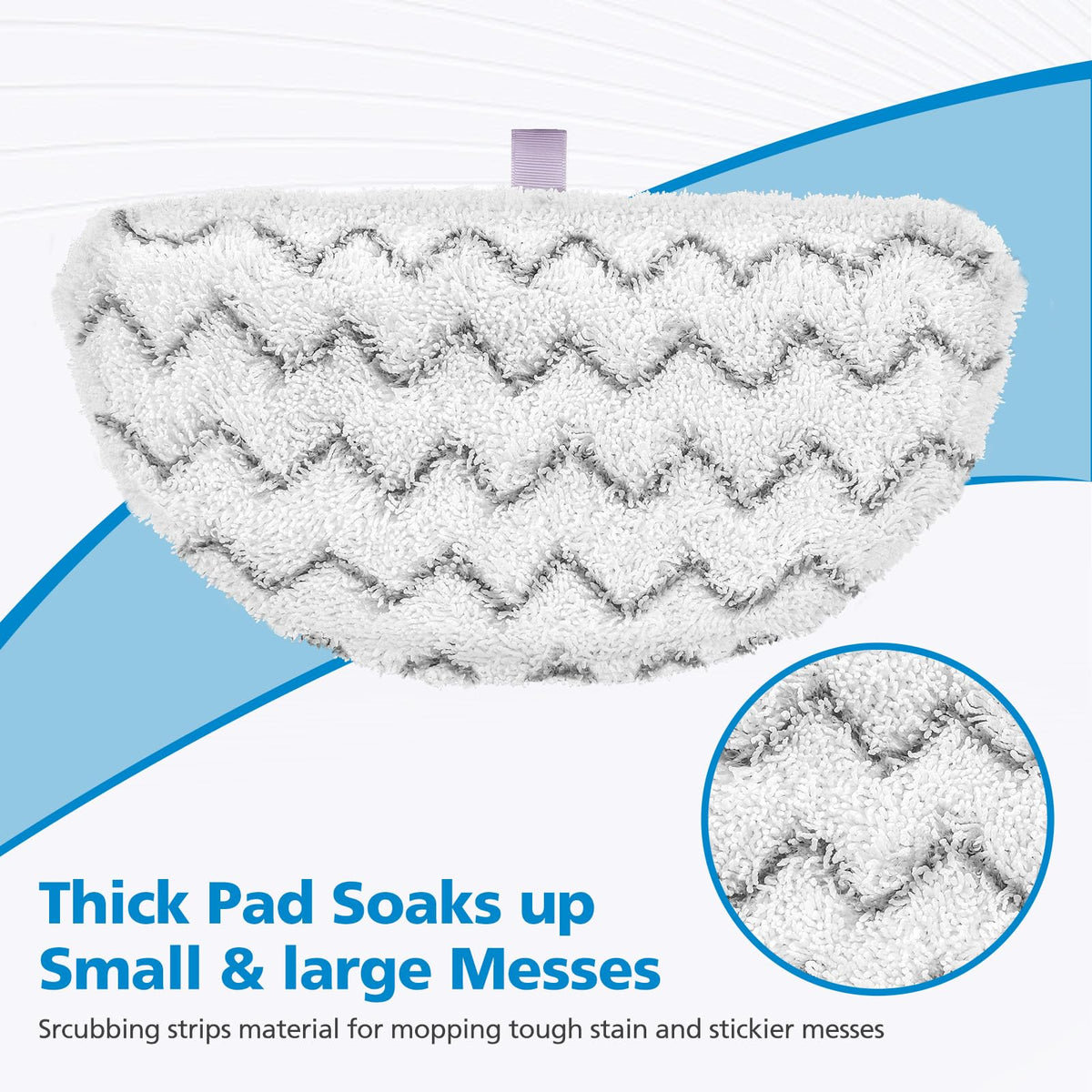 iSingo 1940 washable pad offers reusable cleaning and cost savings.