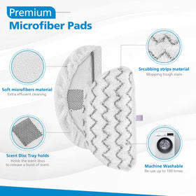 iSingo 1940 compatibility with Bissell PowerFresh ensures quick pad replacement.