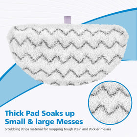 iSingo washable mop pads dry quickly after washing