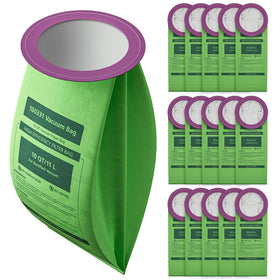 Isinlive 100331 open circular collar bag ensures secure attachment for ProTeam vacuums and consistent suction.