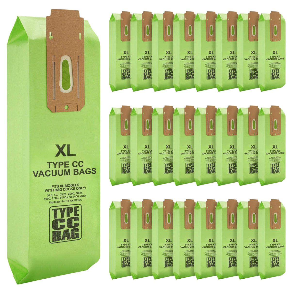 isinlive 25-pack vacuum bags for Oreck XL package view for compatibility