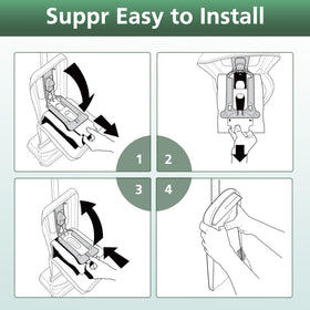 isinlive easy install bags attachment demonstrates quick fit
