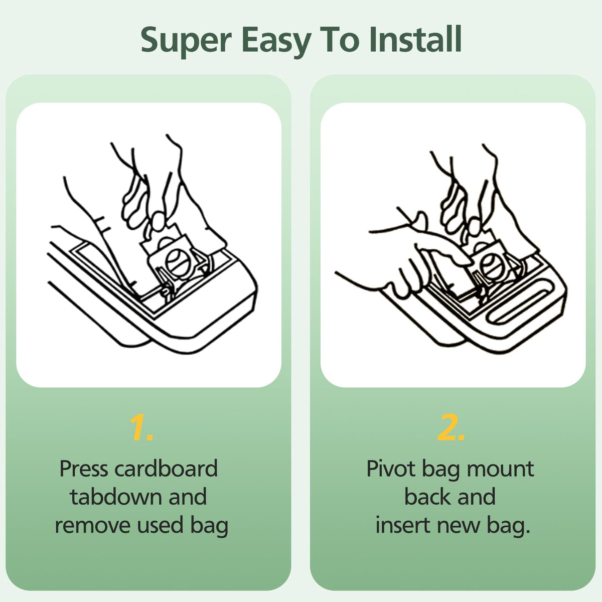 ISINLIVE easy no-tools installation for quick replacements.