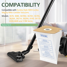 isinlive Eureka MM vacuum bags packaging shows a 30-pack for added convenience.