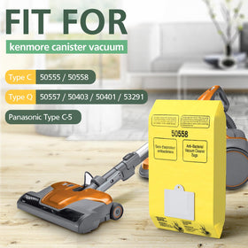 ISINLIVE Kenmore 53292 bag compatible with many models and high capacity.