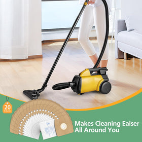 isinlive MM vacuum bags large capacity of 2.55 quarts for fewer bag changes.