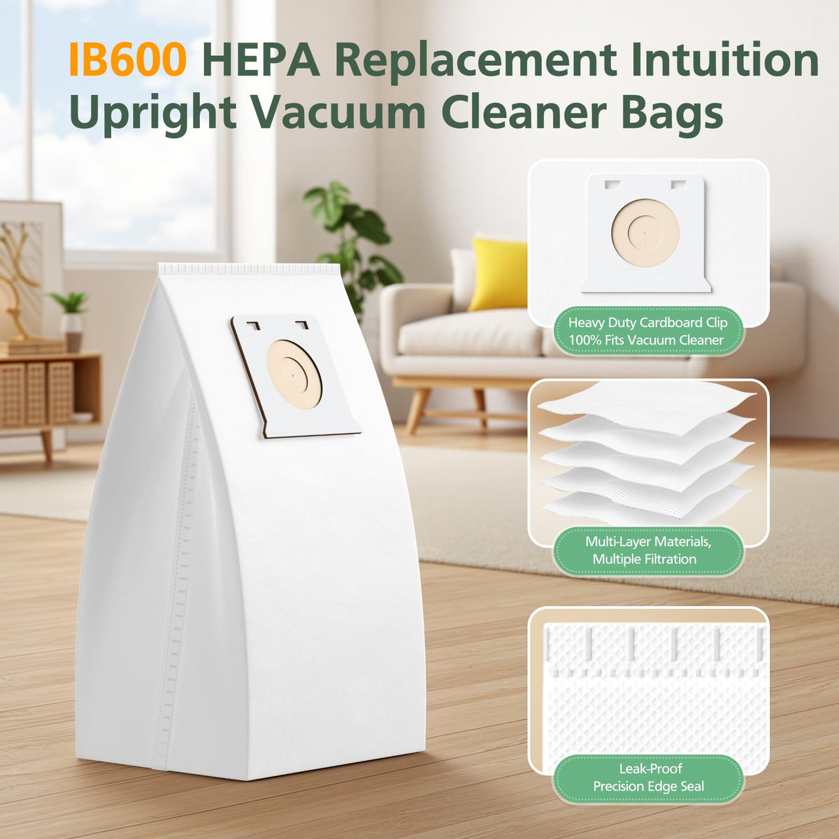 isinlive Self-sealing bag design helps seal contents