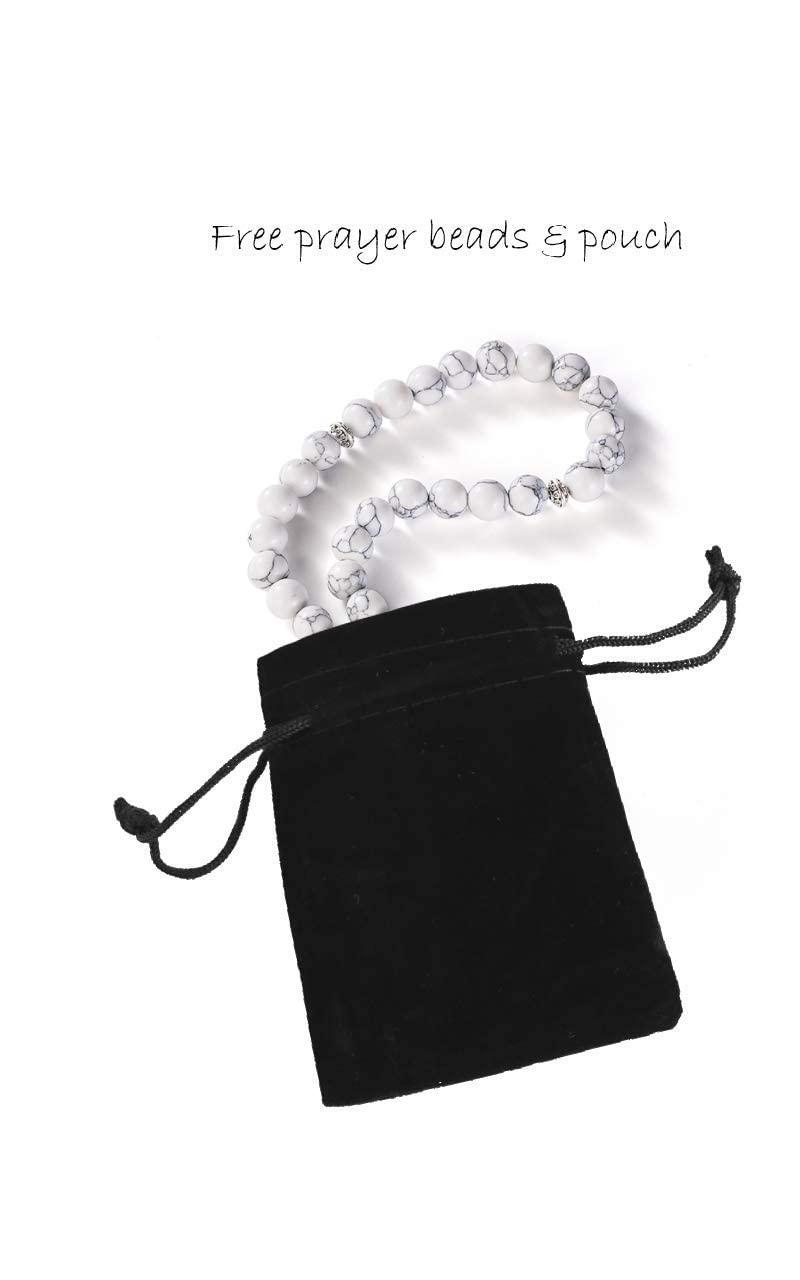Islamika travel-friendly prayer rug for home, masjid, and trips.