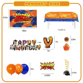 ISWAYSTORE Cartoon Theme Balloons create a festive atmosphere and photo-worthy moments.