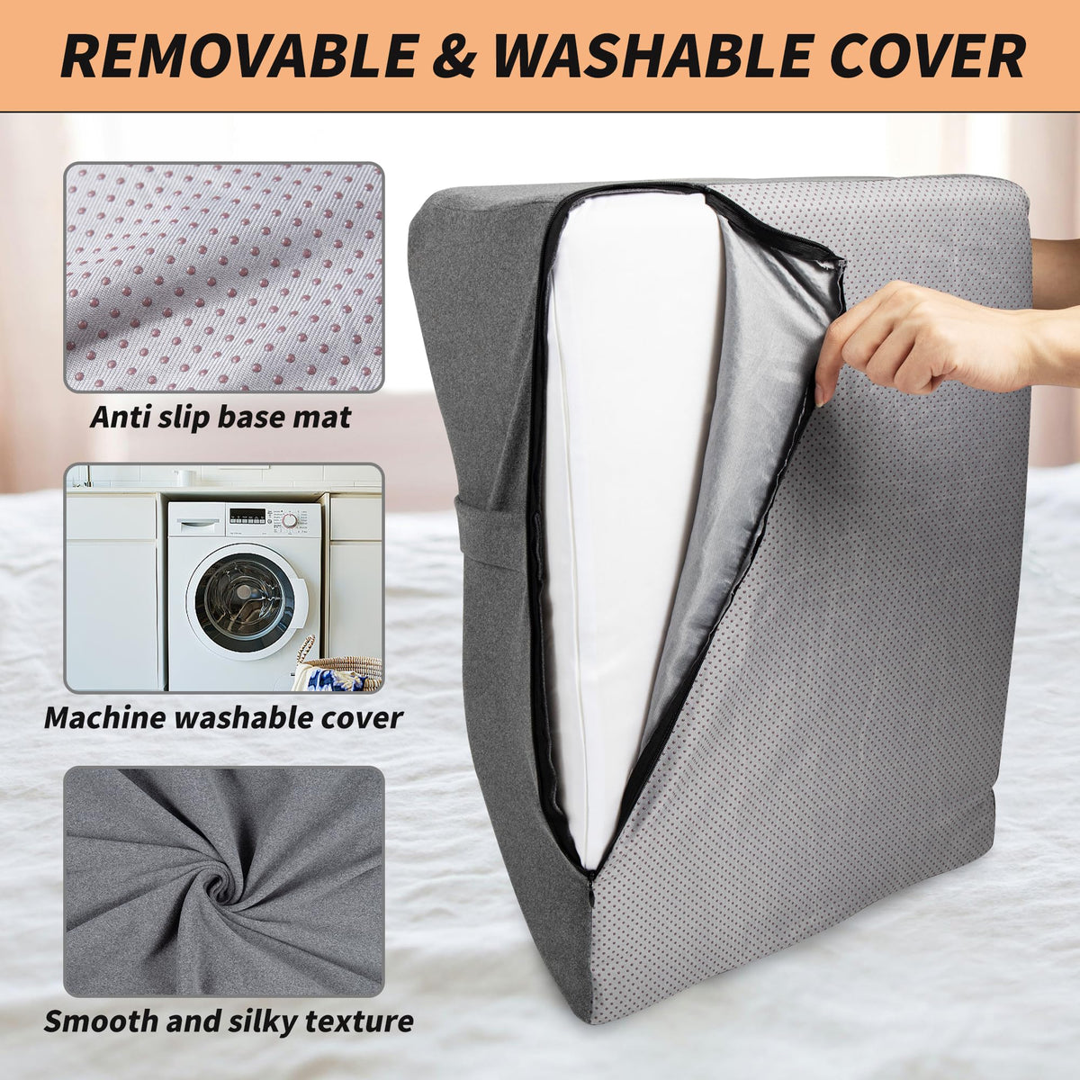 Itcozy dimensions 24x17x9 inches provide versatile leg support.