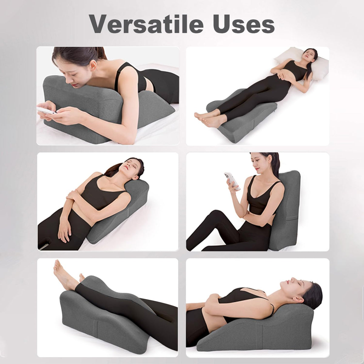 Itcozy leg pillow reduces leg pressure during long sits for comfort.