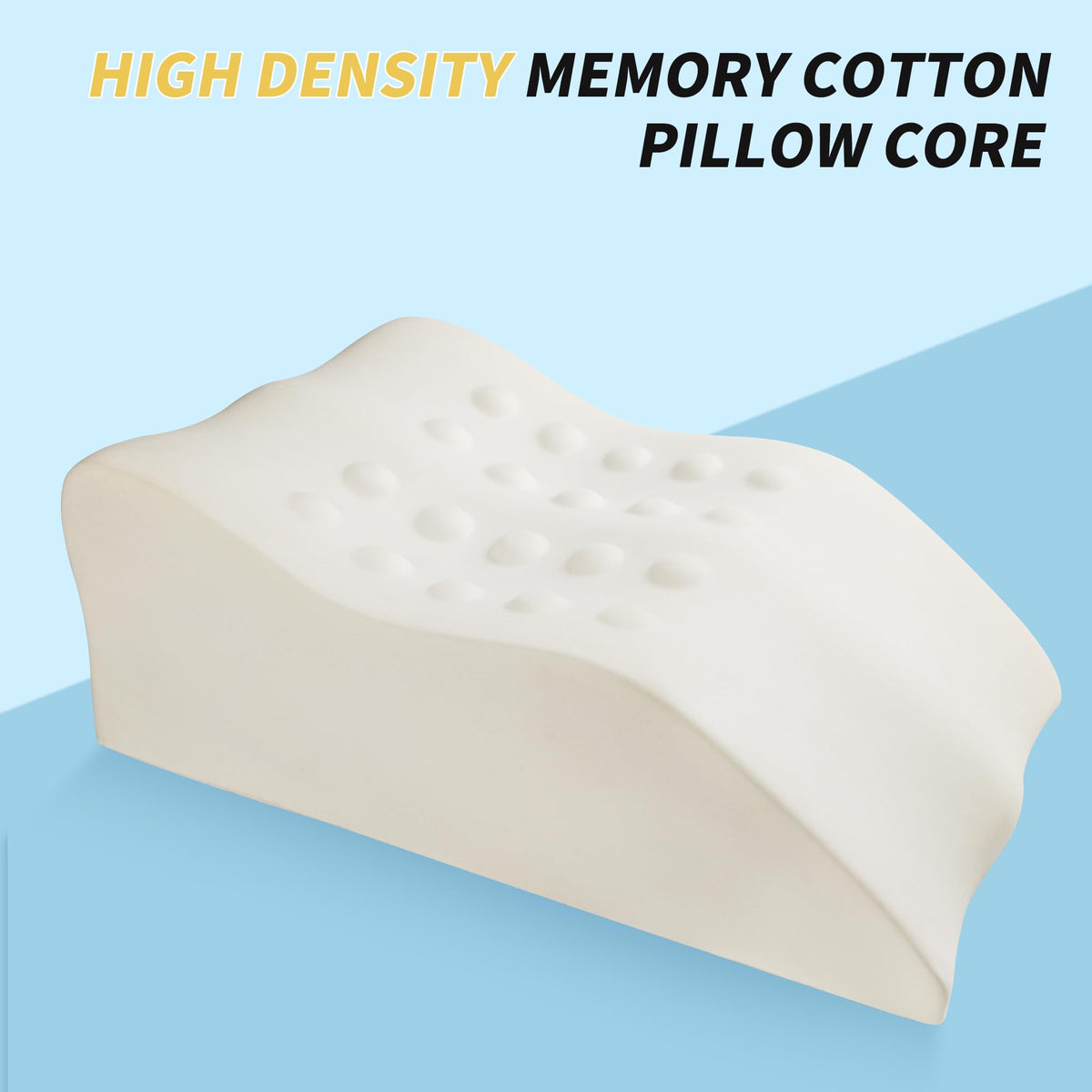 Itcozy non-slip base pads keep the pillow from sliding during use.