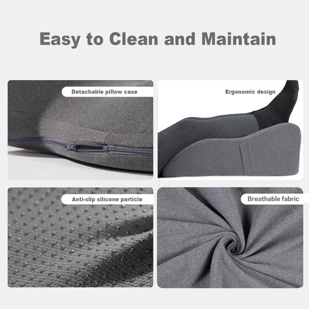 Itcozy soft memory foam maintains shape for lasting comfort.