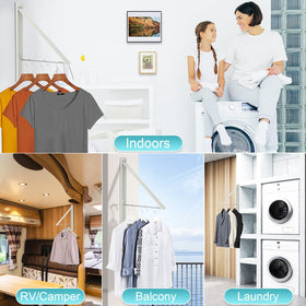 Ithywat installation options for smooth walls or screw mounting