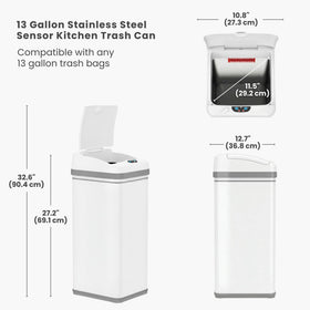 iTouchless pet-lock and soft-close minimize noise and pet-related mess