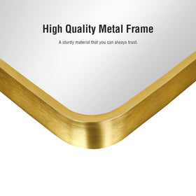 ITSRG mirror with U-shaped bracket supports versatile indoor placement.