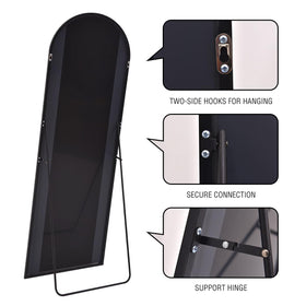 ITSRG versatile mounting options mirror suitable for walls or freestanding placement.