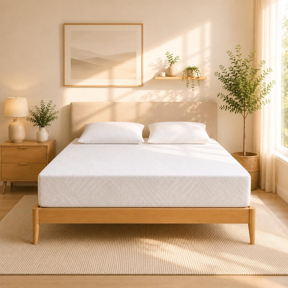 IULULU 6-Inch Twin Kids Mattress unboxed for quick setup and expansion.