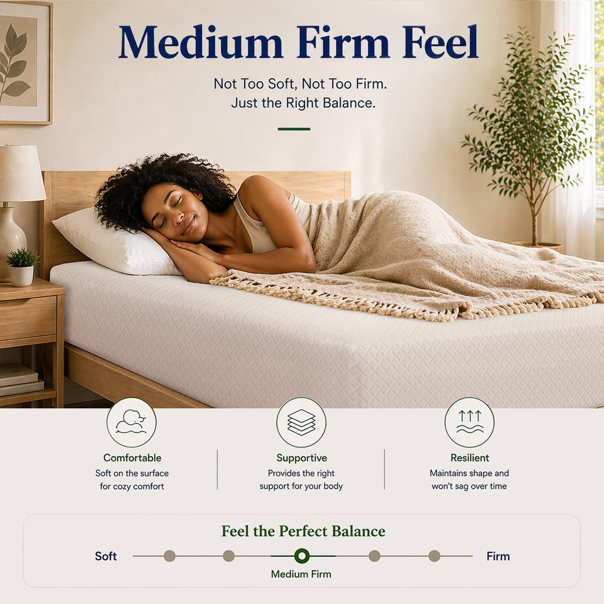 IULULU pressure-relieving memory foam reduces pushback for relaxed muscles