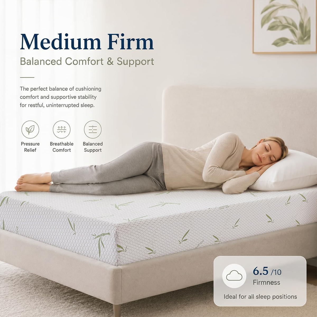 IULULU mattress ideal for bunk bed and trundle configurations.