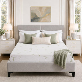 IULULU twin mattress with removable cover for easy cleaning and spills.