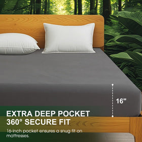 Ivellow grey grounding sheet folded with other bedding shows versatile styling.
