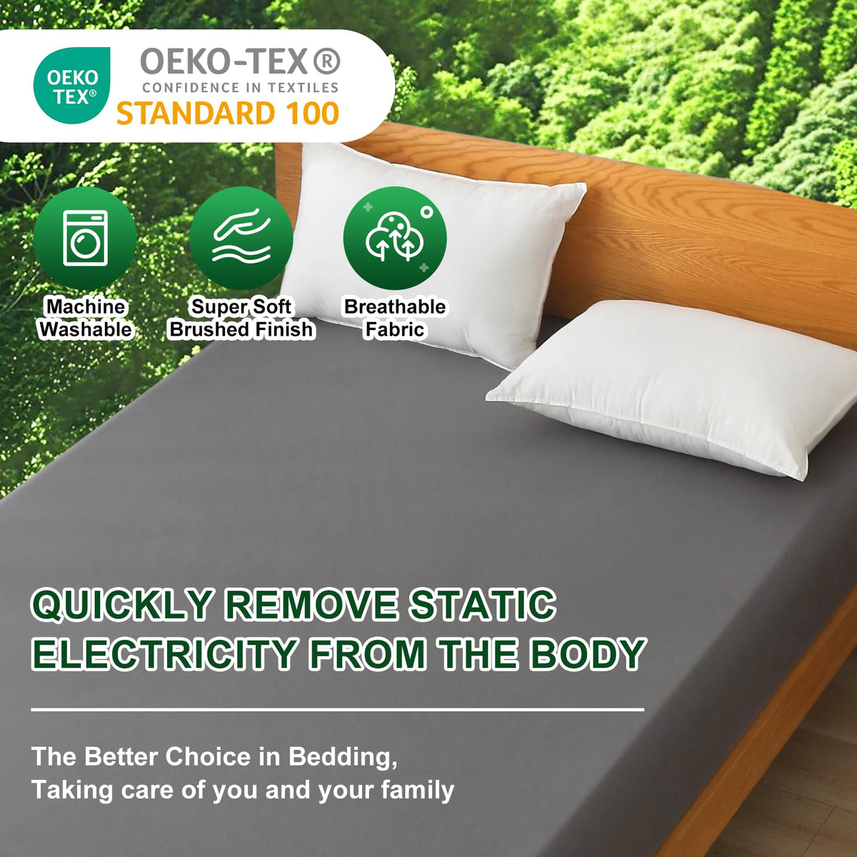 Ivellow sheet fabric close-up reveals soft organic cotton blend.