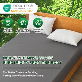 Ivellow sheet fabric close-up reveals soft organic cotton blend.