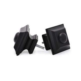 Ivilon drapery rod hardware included for quick, easy installation.
