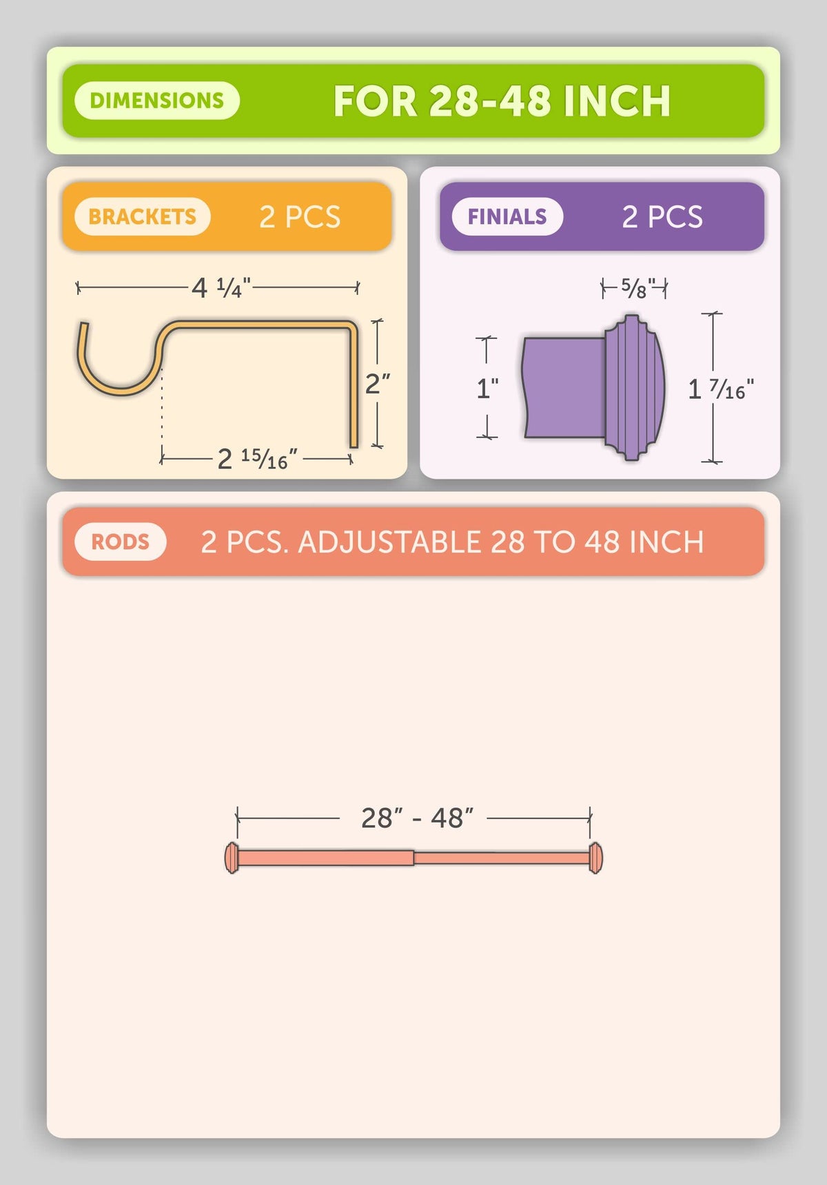 Ivilon ready-to-hang assembly instructions simplify setup.