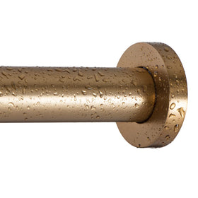 Adjustable 54–90 inch length supports showers and windows securely.