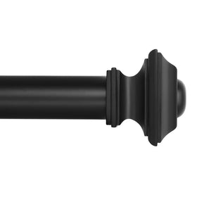Ivilon square design rod extends from 48 to 86 inches for versatile window coverage