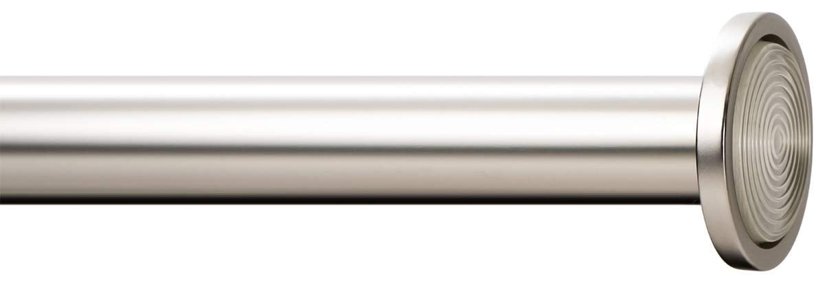 Ivilon 1-inch diameter rod offers strong curtain coverage and durability.