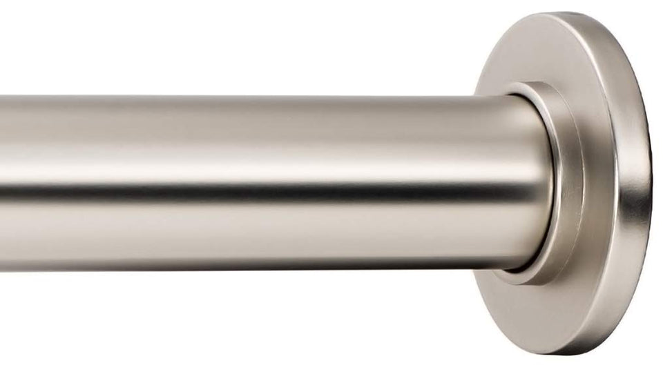 Ivilon tension rod extended 54-90 inches for versatile window setups.