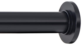 Ivilon tension rod in shower setup with a sturdy 1-inch diameter for strong support.