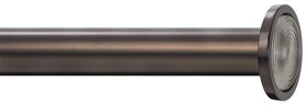 Ivilon tension rod solid metal finials for a sturdy, premium look.