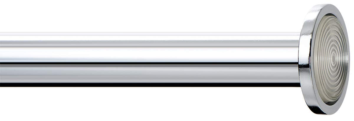 Ivilon tension rod thick 1-inch diameter adds rigidity.