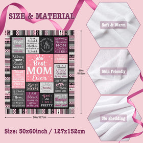 Ivivis Gifts for Mom Travel-friendly blanket for on-the-go warmth