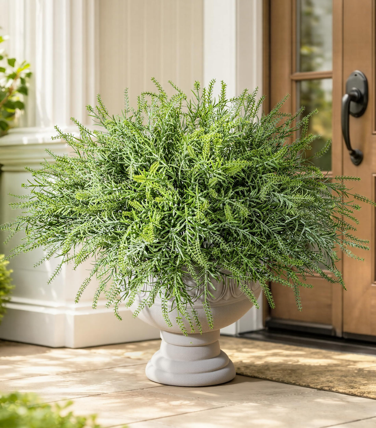 Ivydale 10-bundle artificial outdoor plants arranged for a lush garden edge display