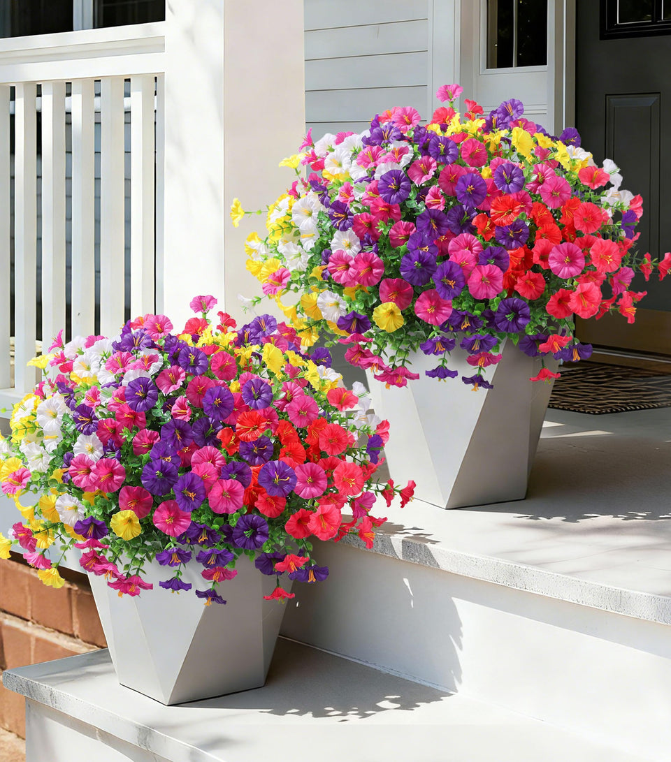 Ivydale 24-bundles petunias outdoor display, vibrant color and easy arrangement.