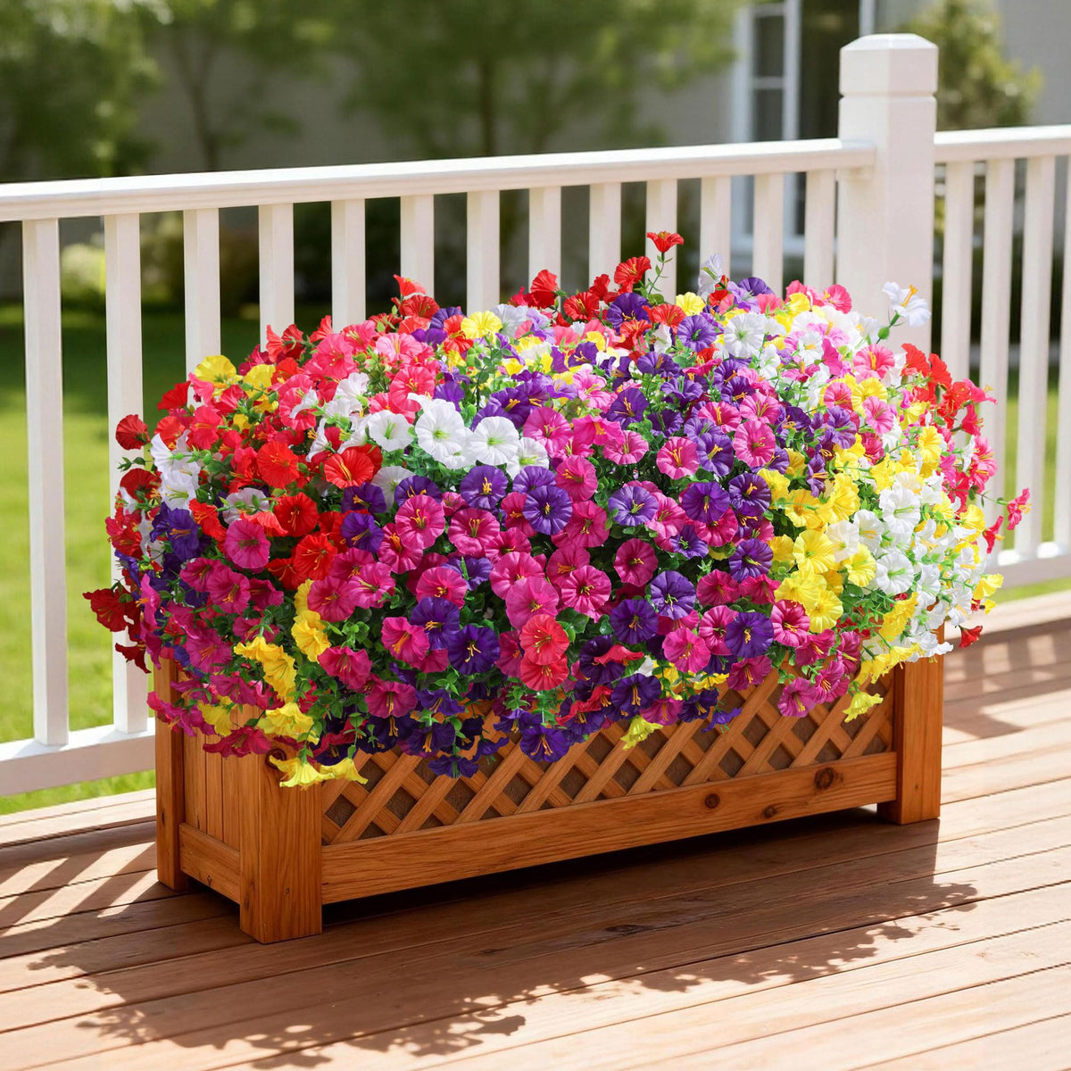 Ivydale uv-resistant outdoor flowers stay vibrant in sun and rain.
