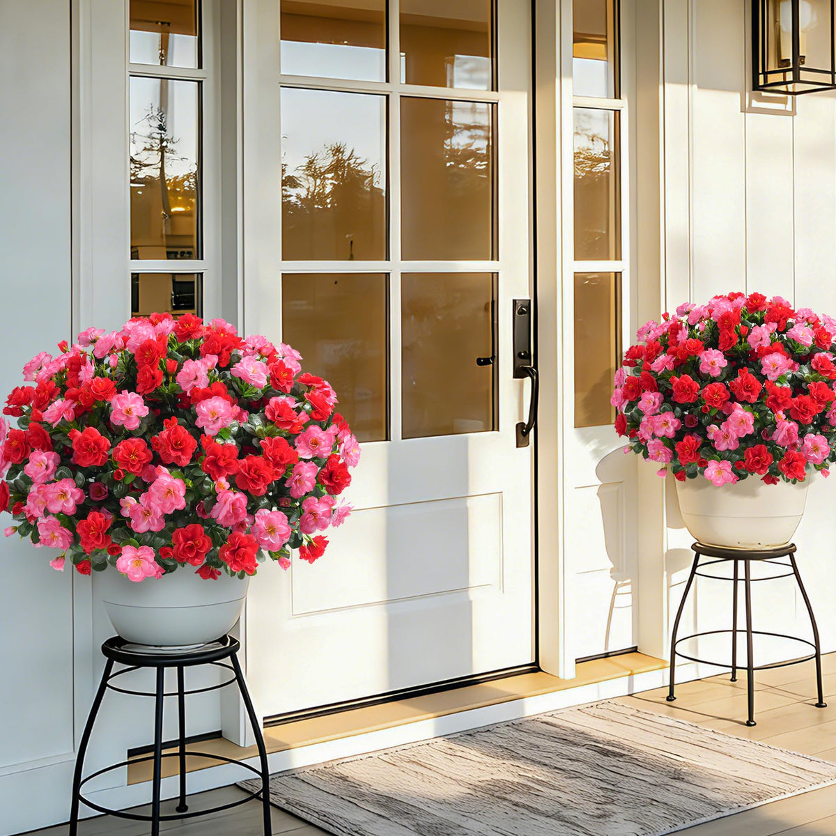 Ivydale camellia bundle melon red packaging and display options.