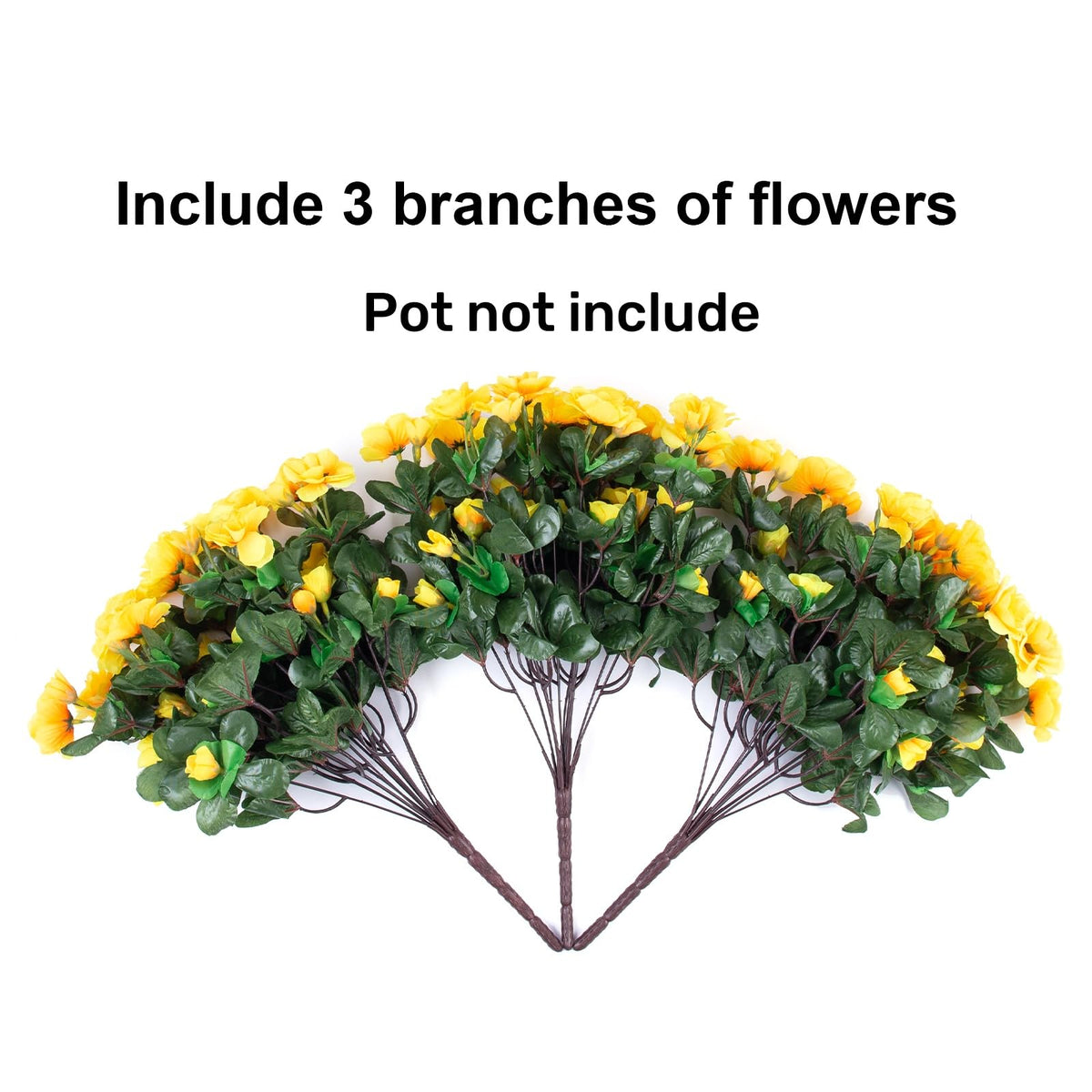 Ivydale 3-bundle set transforms planters with easy arrangement.