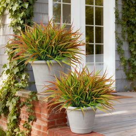 Ivydale five-branch artificial grass design for fullness in planters