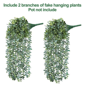 Ivydale artificial greenery for planters adds lush ambiance to patios.