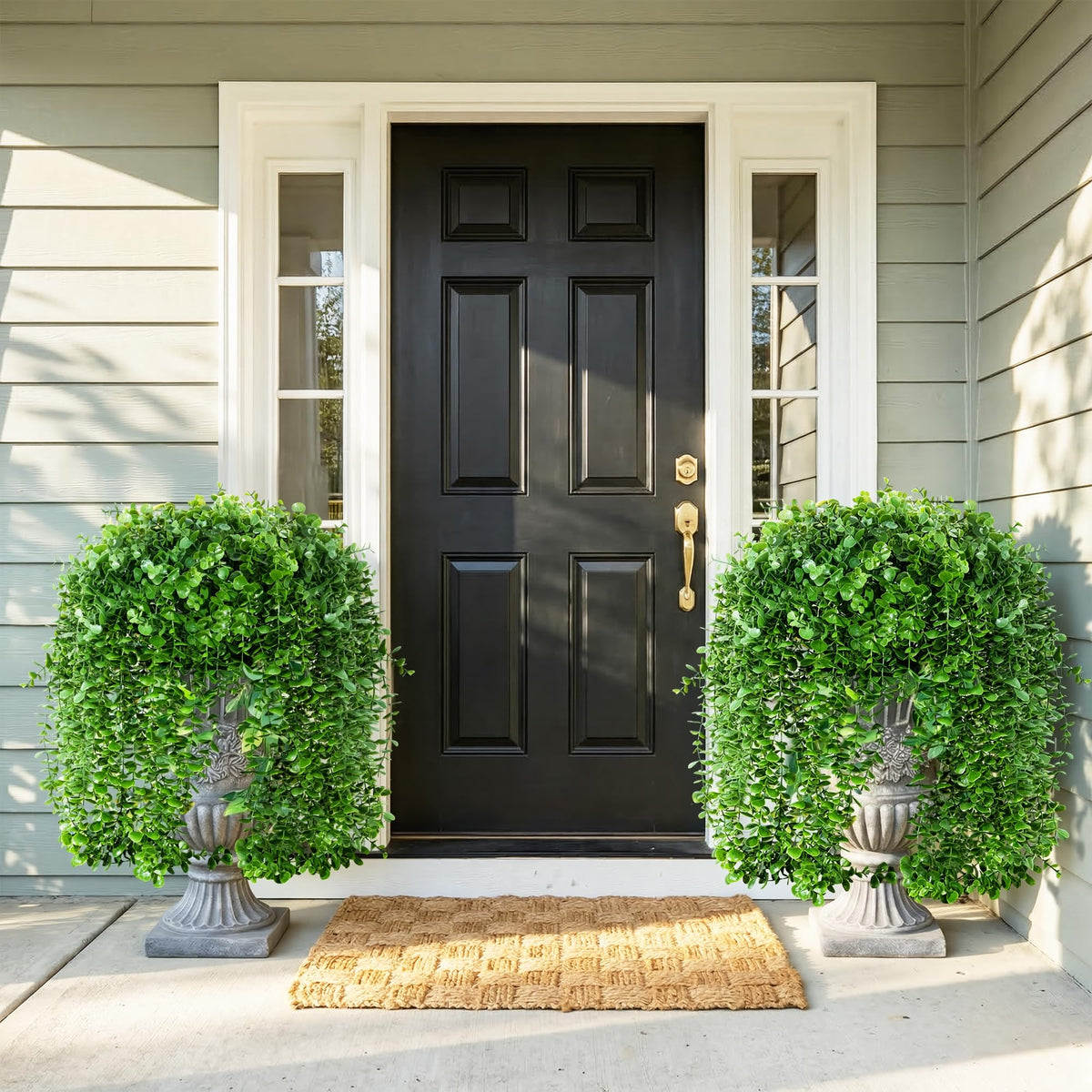 Ivydale artificial greenery leaves close view for planters and walls