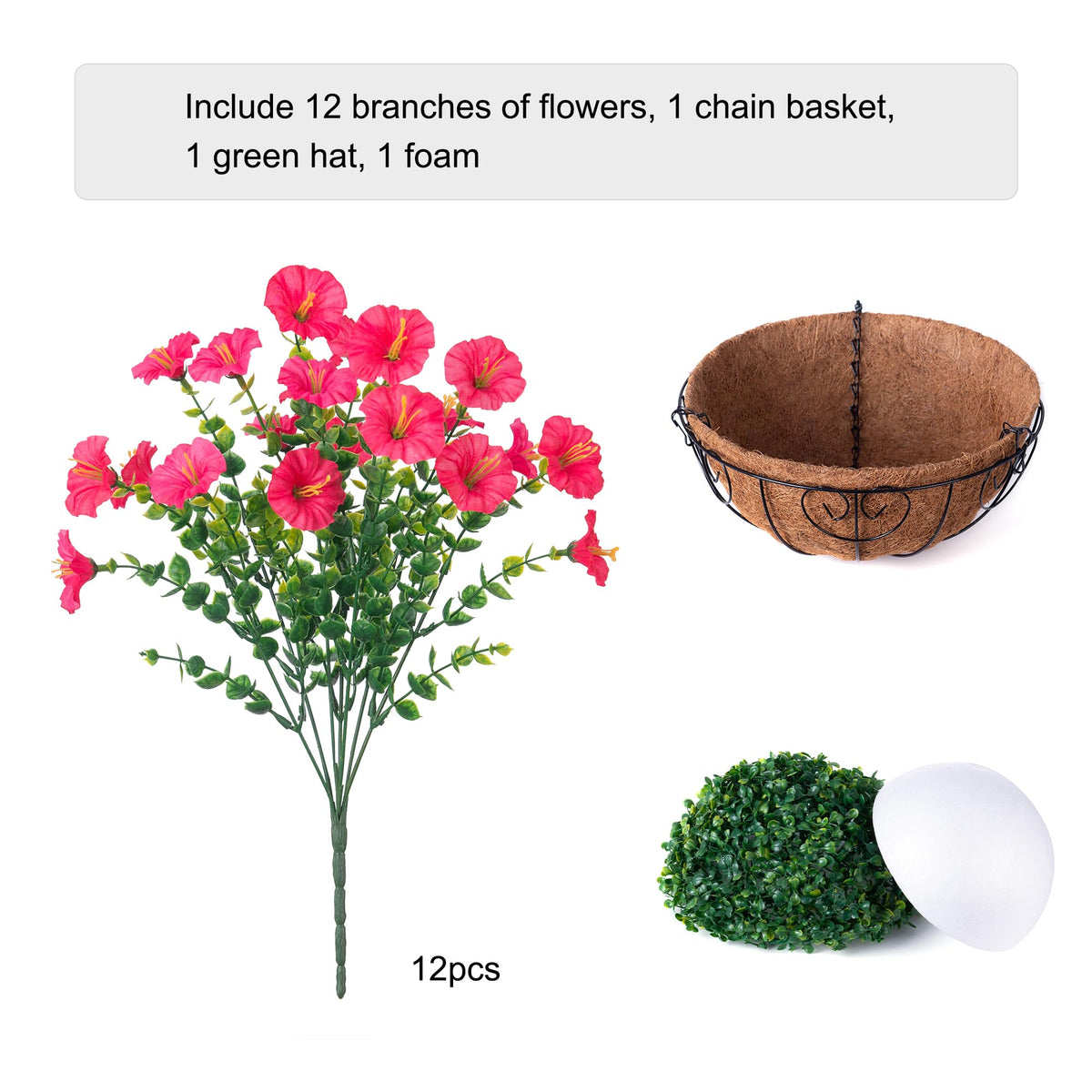Ivydale 12-bundle arrangement ready for porch or patio display